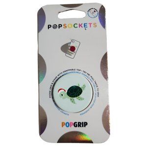 New POPSOCKET Santa Turtle POPGRIP